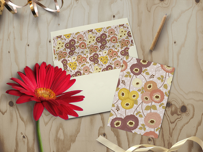 A2 card&envelope mockups